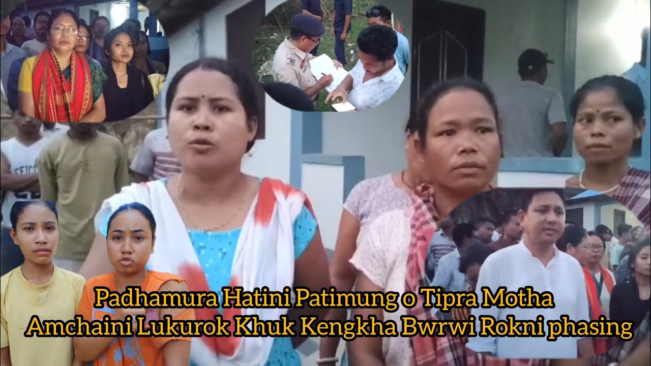 Padhamura Hatini Patimung o Tipra Motha Candidate MLA Manab tei Luku Kengkha