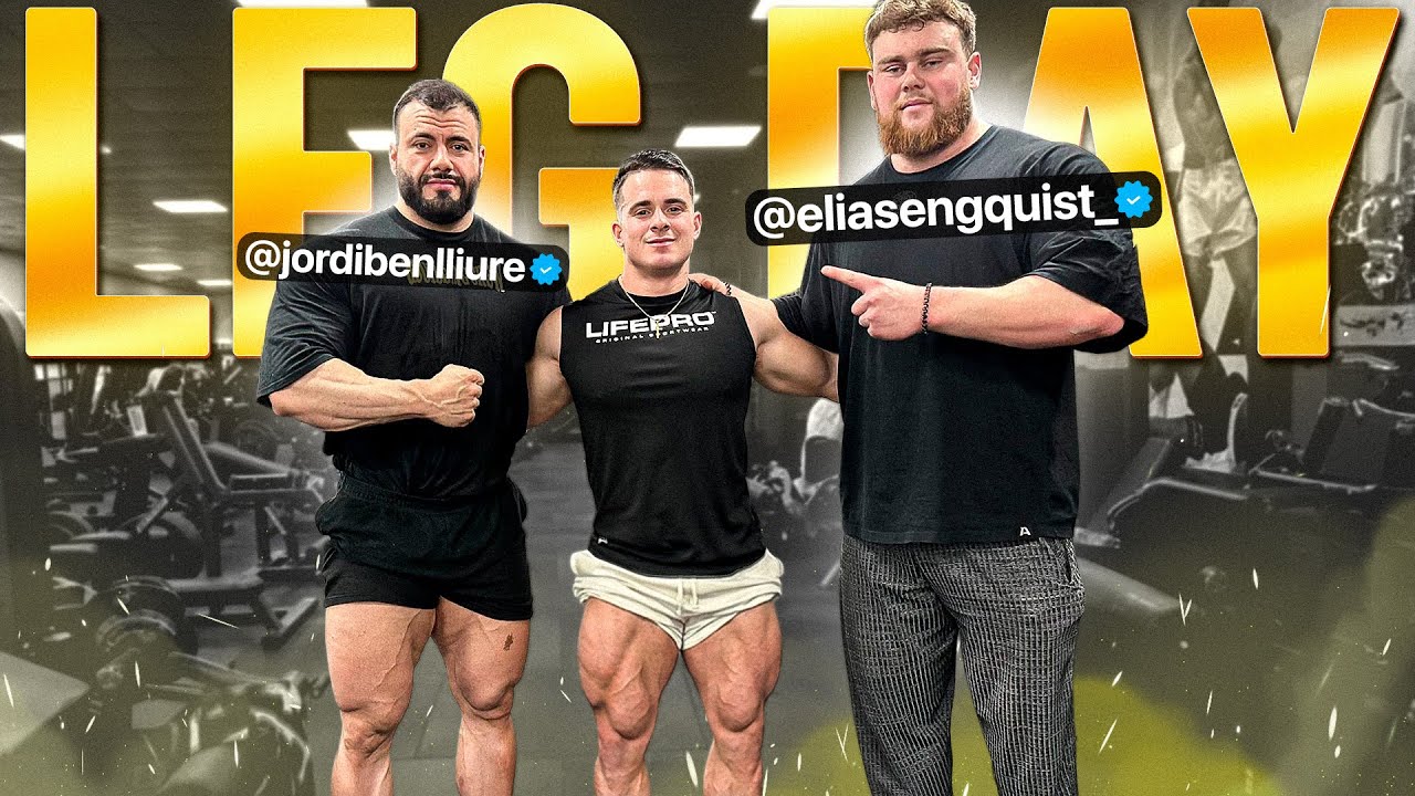ENTRENO PIERNAS CON JORDI Y ELÍAS Y ACABO EN SILLA DE RUEDAS 
