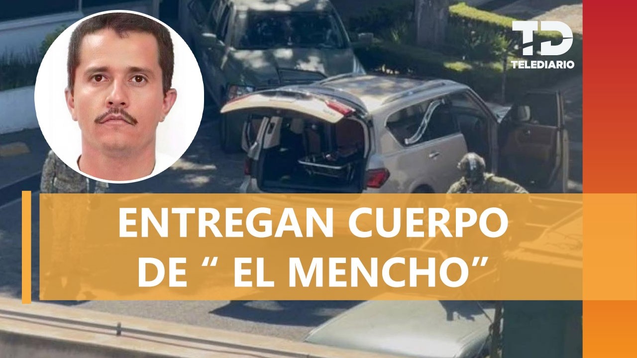 Fiscalía General de la República entrega el cuerpo de 'El Mencho' a sus familiares