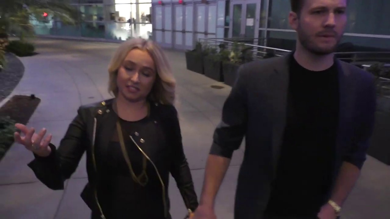 Hayden Panettiere and Brian Hickerson talk about the movie they saw Sharkwater Extinction outside th