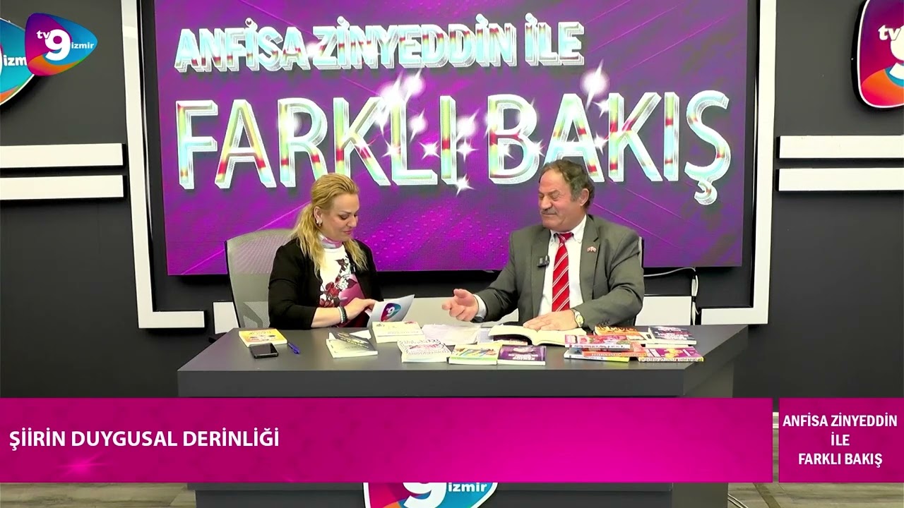ANFİSA ZİNYEDDİN İLE FARKLI BAKIŞ - KONUK : ZEKİ ÇELİK / ŞAİR - YAZAR