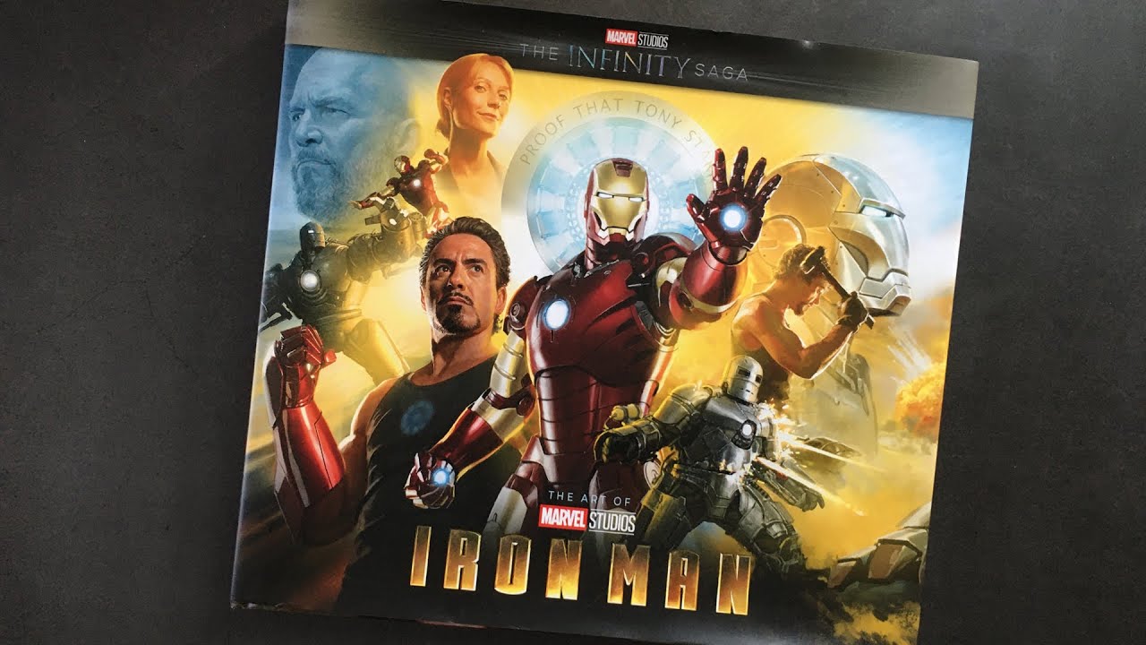 [Book Flip Through] 📚 The Infinity Saga - Iron Man: The Art of the Movie