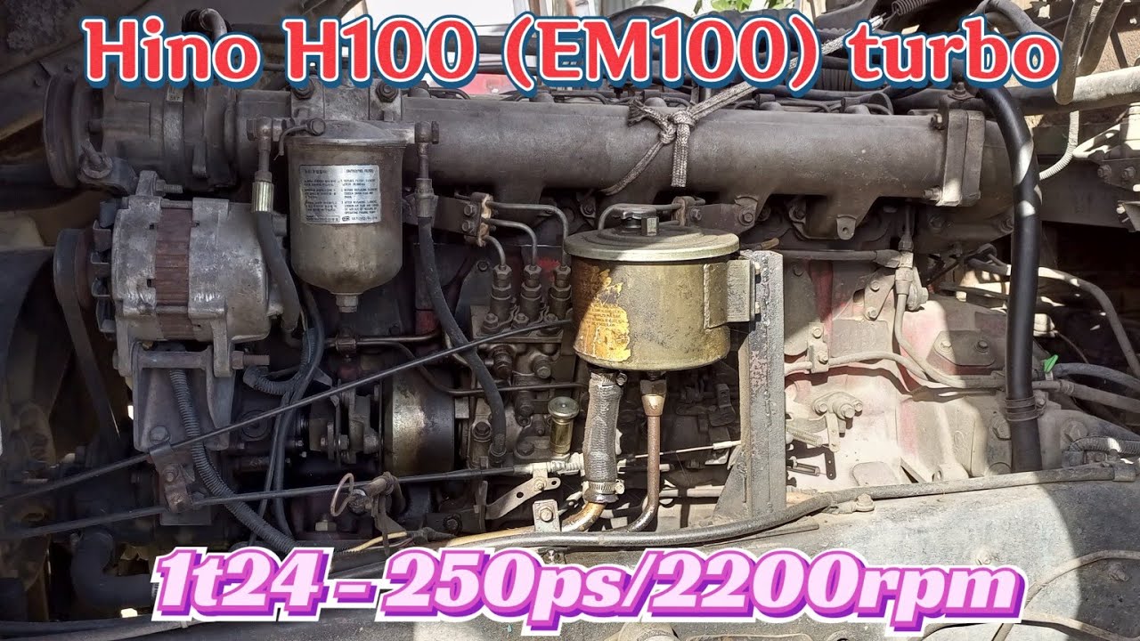(Đã bán)Trailer - Hino EM100 turbo 1t24/250ps/2200