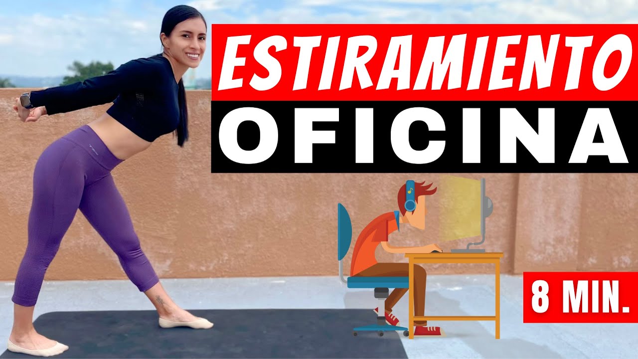Estiramiento para personas que trabajan sentadas todo el día 💻| Ejercicios para la oficina