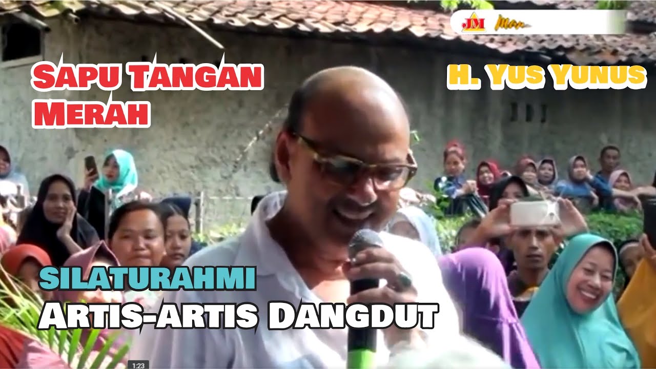 Sapu Tangan Merah Yus Yunus di silaturahmi Artis Dangdut