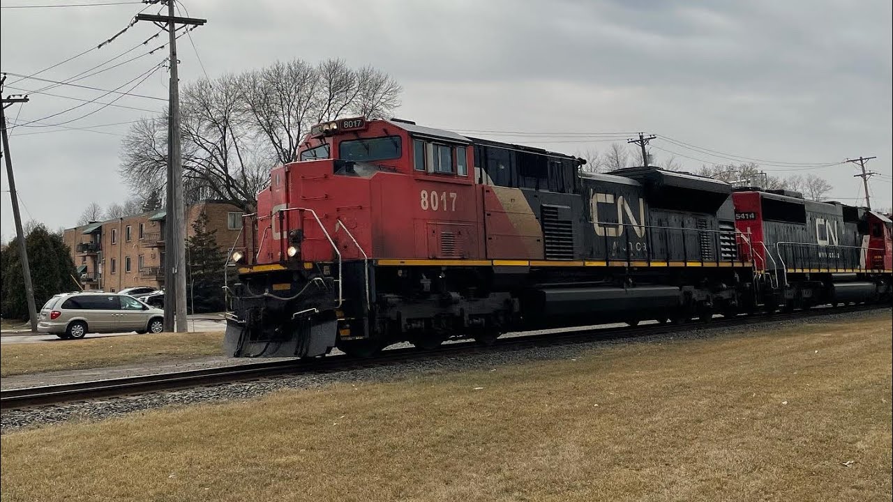 CN L506 with SD70M-2 on the Withrow Sub & more 3/21/2022
