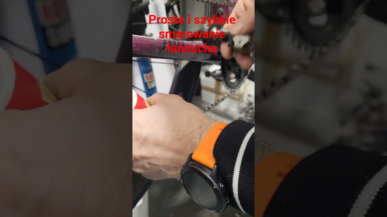 Smarowanie łańcucha może być szybkie łatwe skuteczne  czyszczenie to 1 minuta @miroslawbieniasz