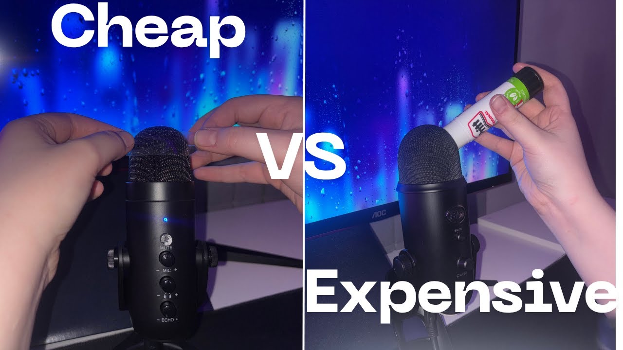 ASMR cheap vs expensive mic