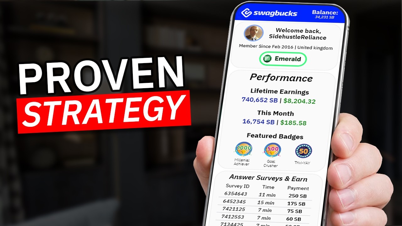 Как заработать &pound;150 в месяц на Swagbucks (полное руководство для новичков)