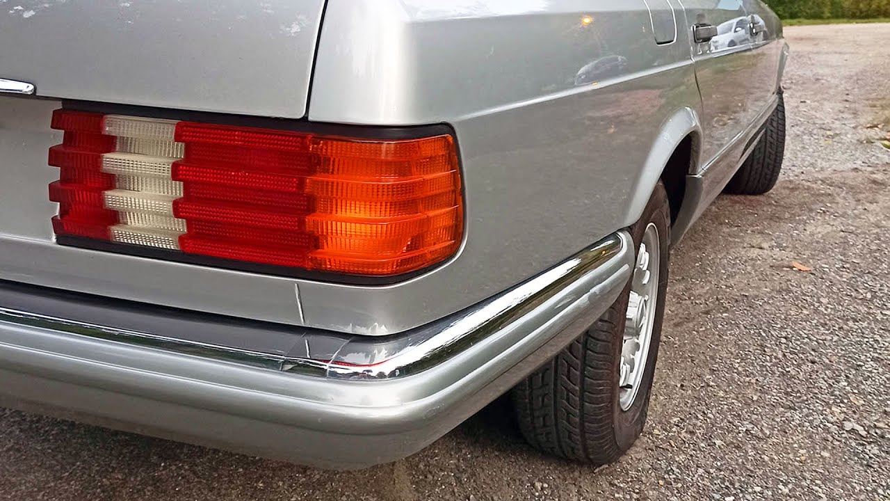 w126 Mercedes-Benz 280 SE quality standard S-class, 1984