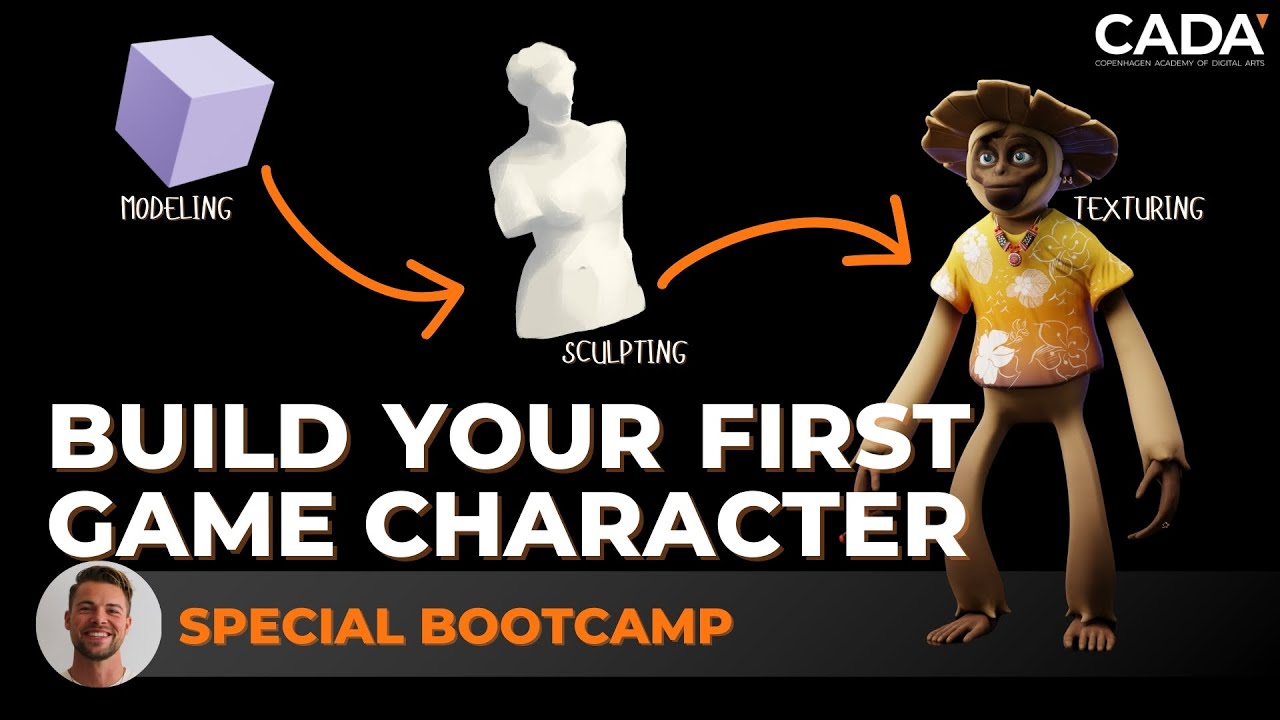 3D Bootcamp by CADA - Build Your Own Game Character