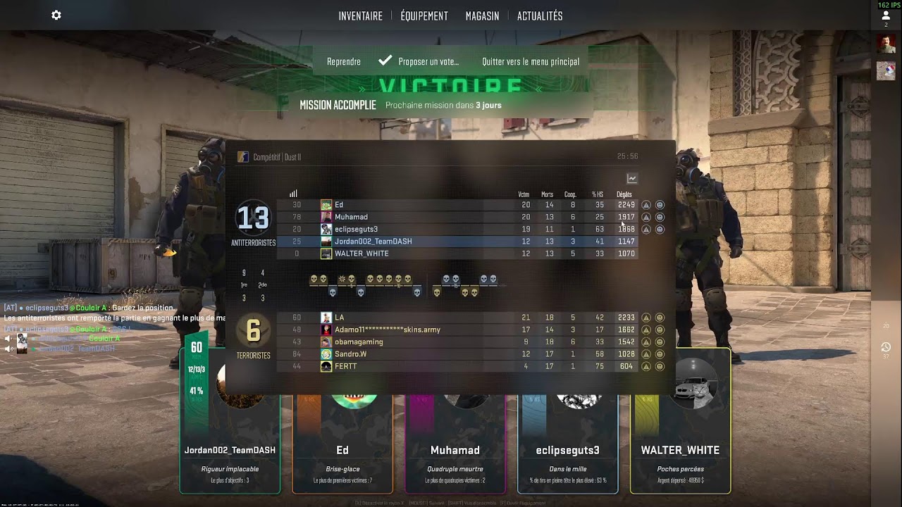 Live counter-Strike 2 Compétitive