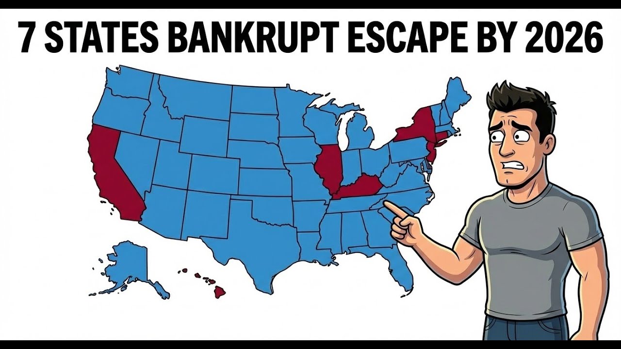 7 States About to Go Bankrupt—Are You Living in One?