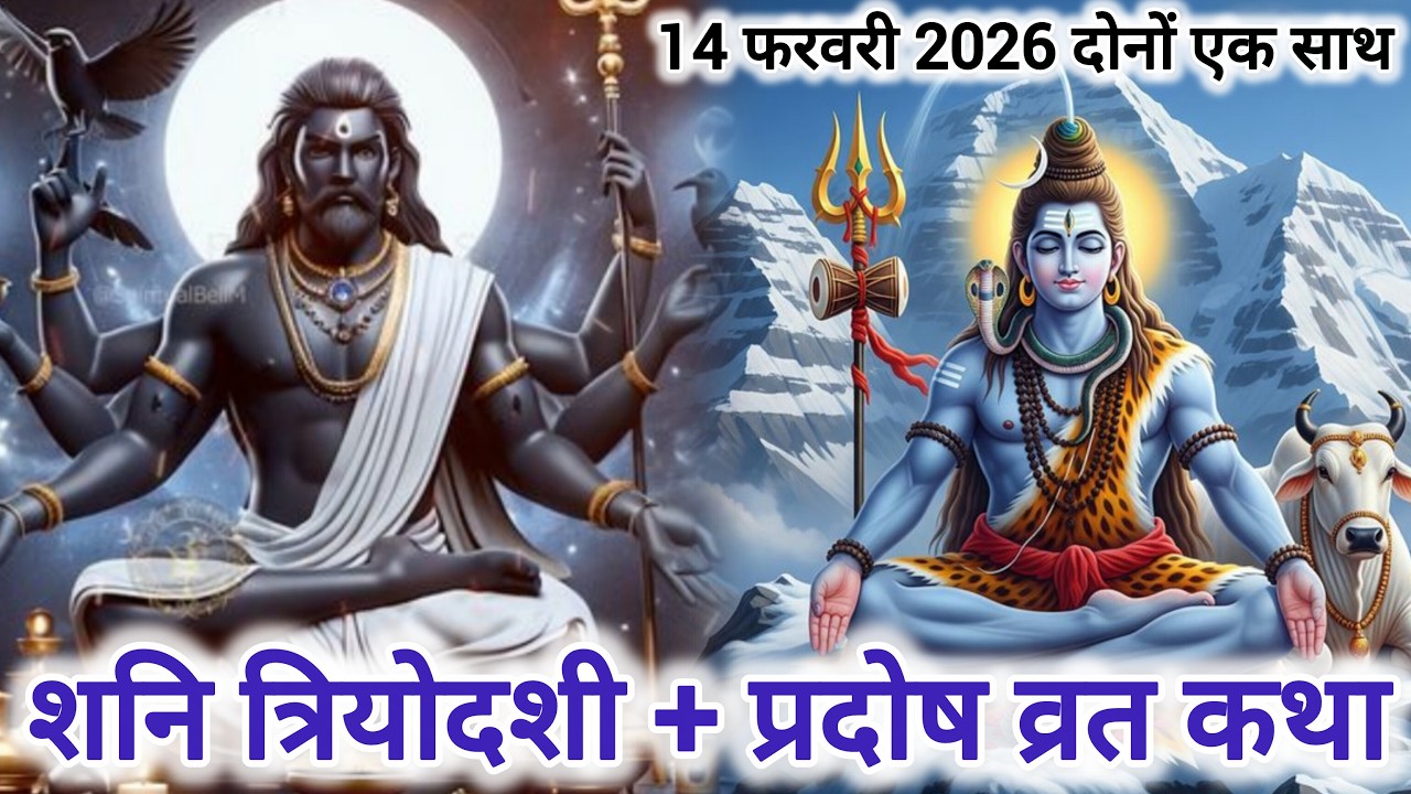 शनि त्रियोदशी और प्रदोष व्रत कथा Shani Pradosh Vrat Story |#shanitrayodashi #pradoshvrat