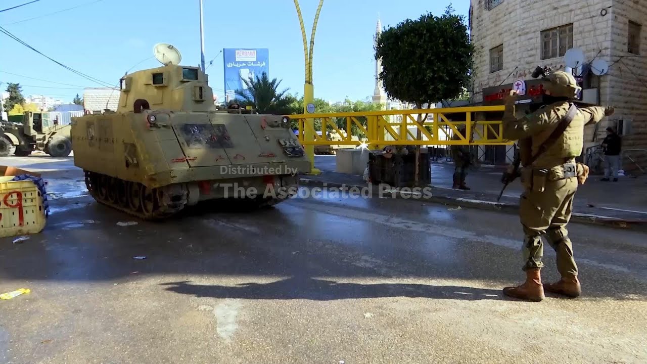 Israeli military raids West Bank city of Hebron in large-scale operation