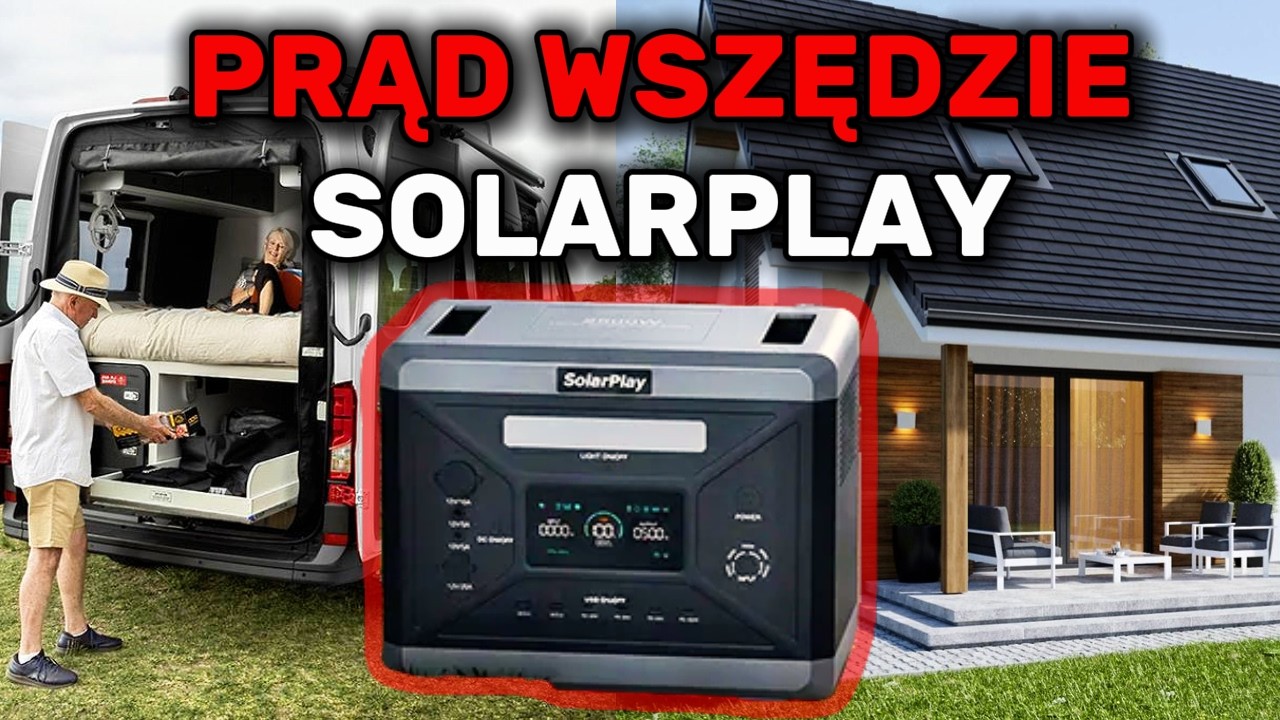 PRĄD Z GOTOWEGO PUDEŁKA SOLARPLAY. TEST- POMIAR MOCY