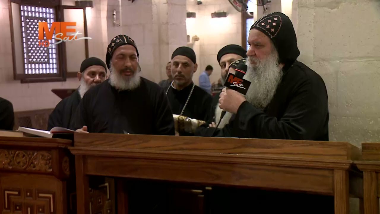 صلاة عشية عيد نياحة القديس الأنبا صموئيل المعترف من ديره العامر بجبل القلمون - المنيا.