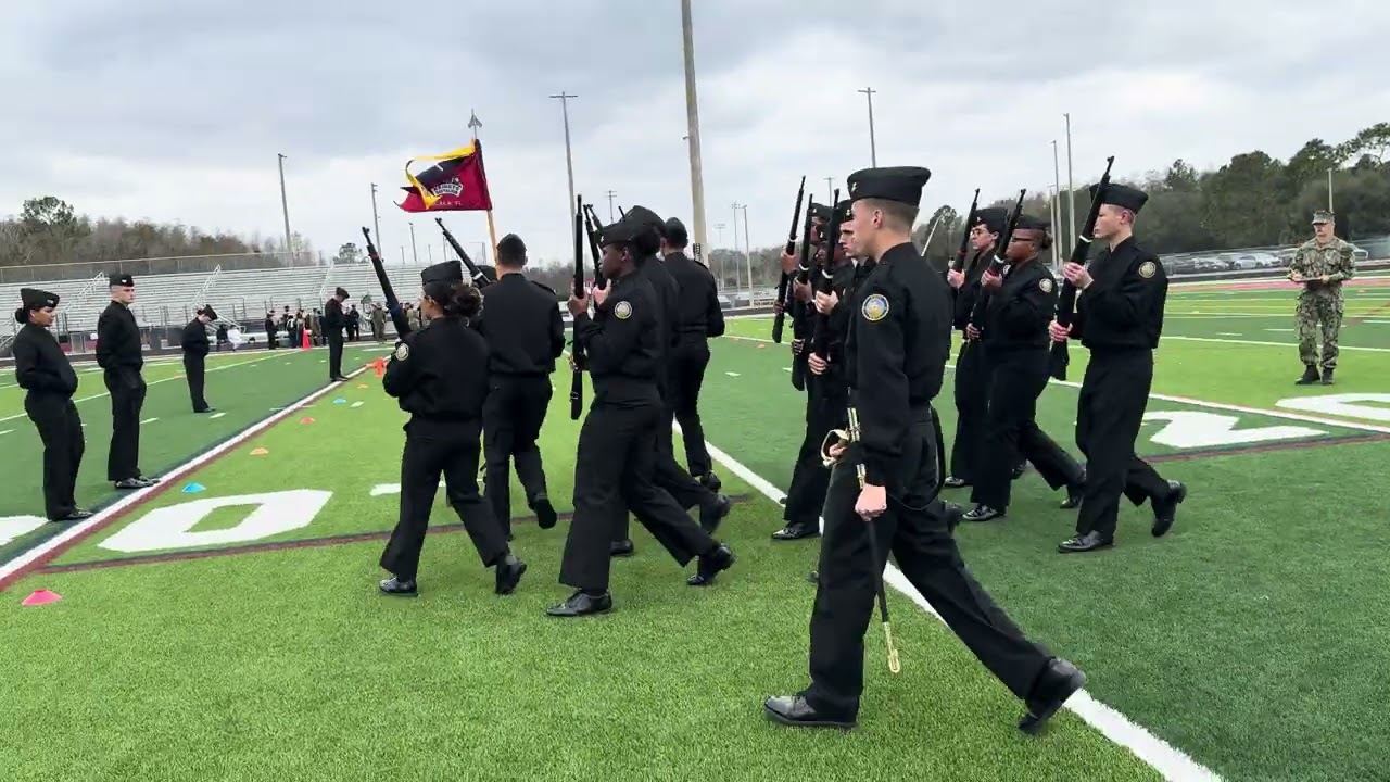 Armed Basic Drill 2026 at Freedom HS drill competition