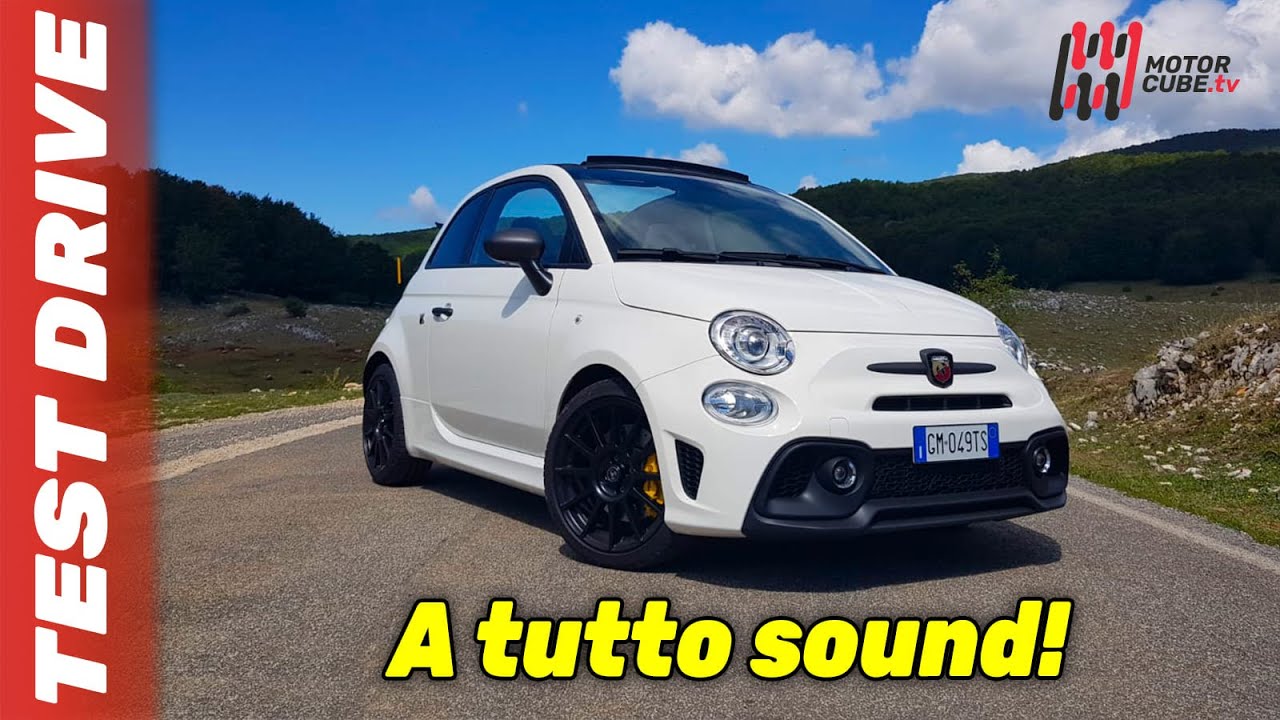 NEW ABARTH 695 COMPETIZIONE CABRIO 2023 - FIRST TEST DRIVE