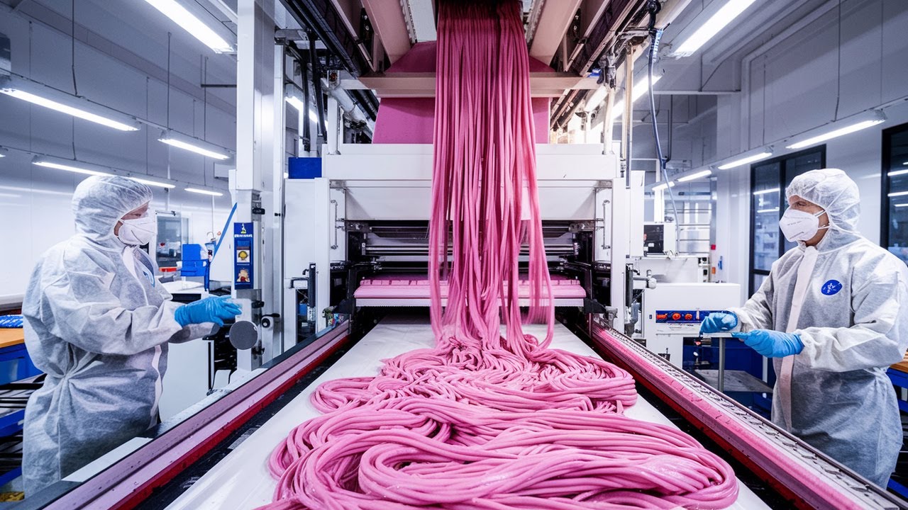 Wie Kaugummi in der Fabrik Hergestellt Wird