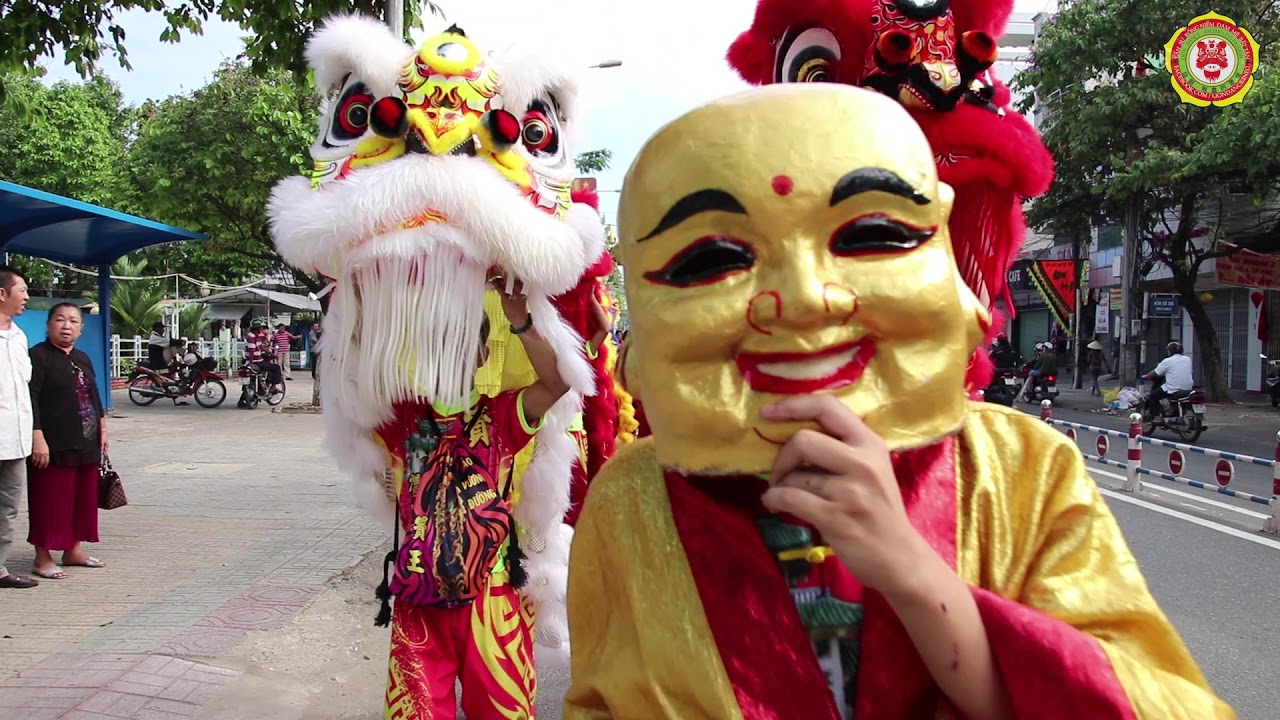 Khai quan điểm nhãn Đoàn lân sư rồng Bảo Vương Đường 2019