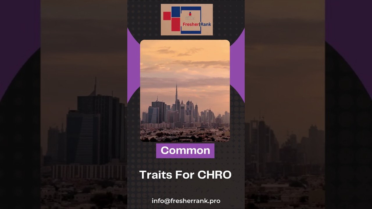 Common Traits of a Successful CHRO | Top HR Leadership Skills