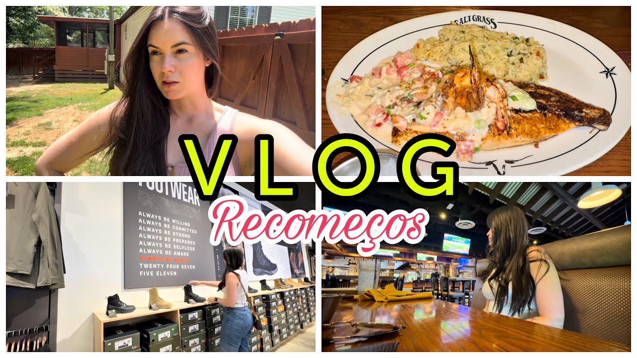 RECOMEÇOS | UM DIA PRA RELAXAR E VOLTAR A ROTINA