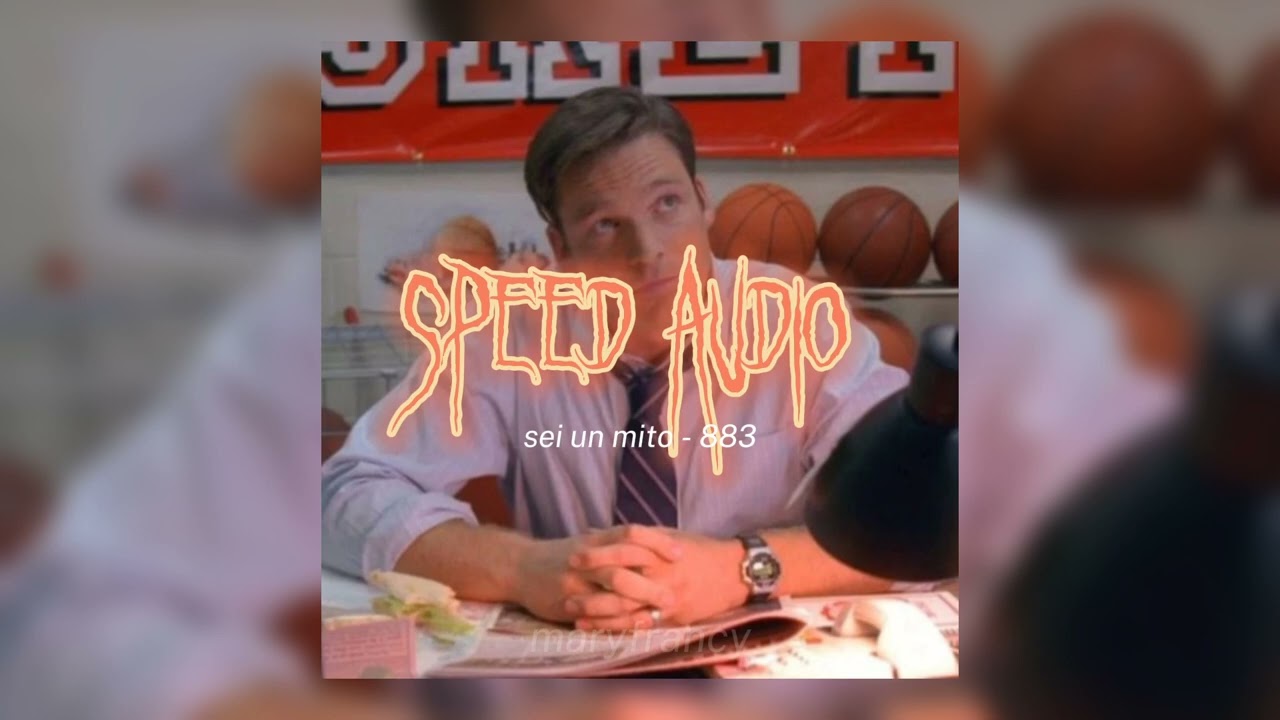 sei un mito - 883 (sped up)