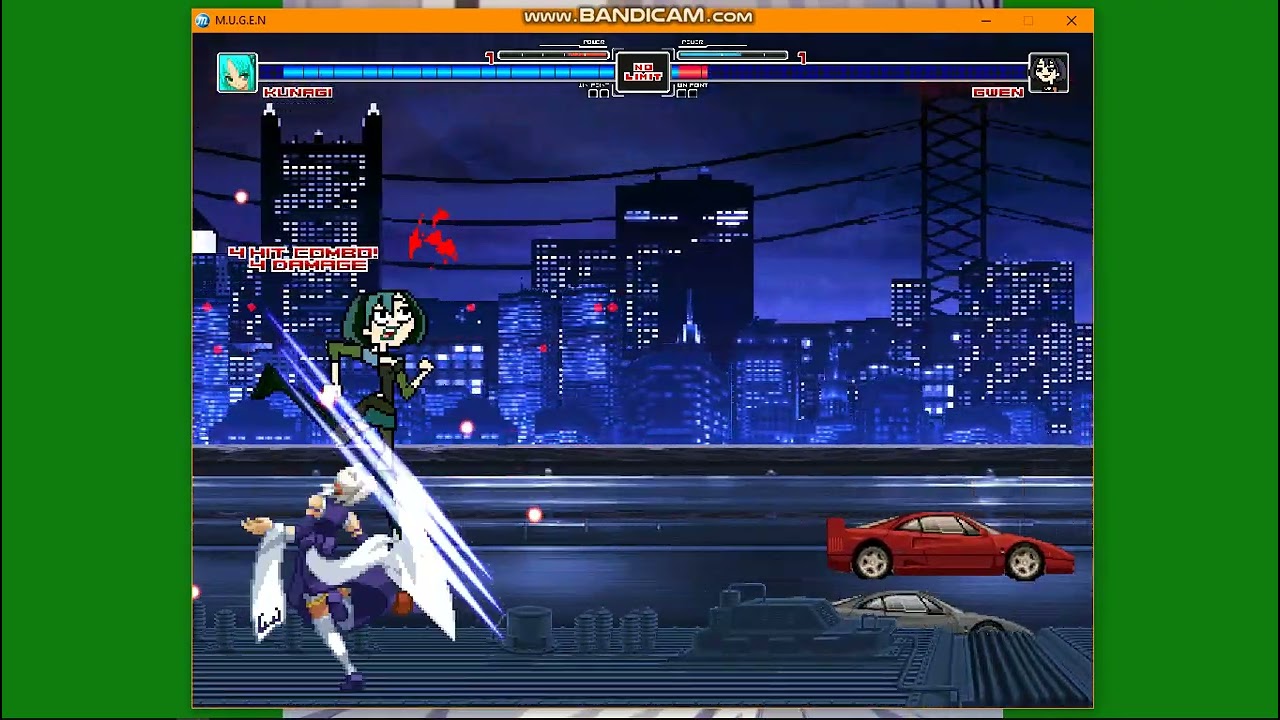 SPECIAL MUGEN EPISODE : Kunagi Tenrou vs Gwen |MUGEN ALL STARS 1.1B 🚀