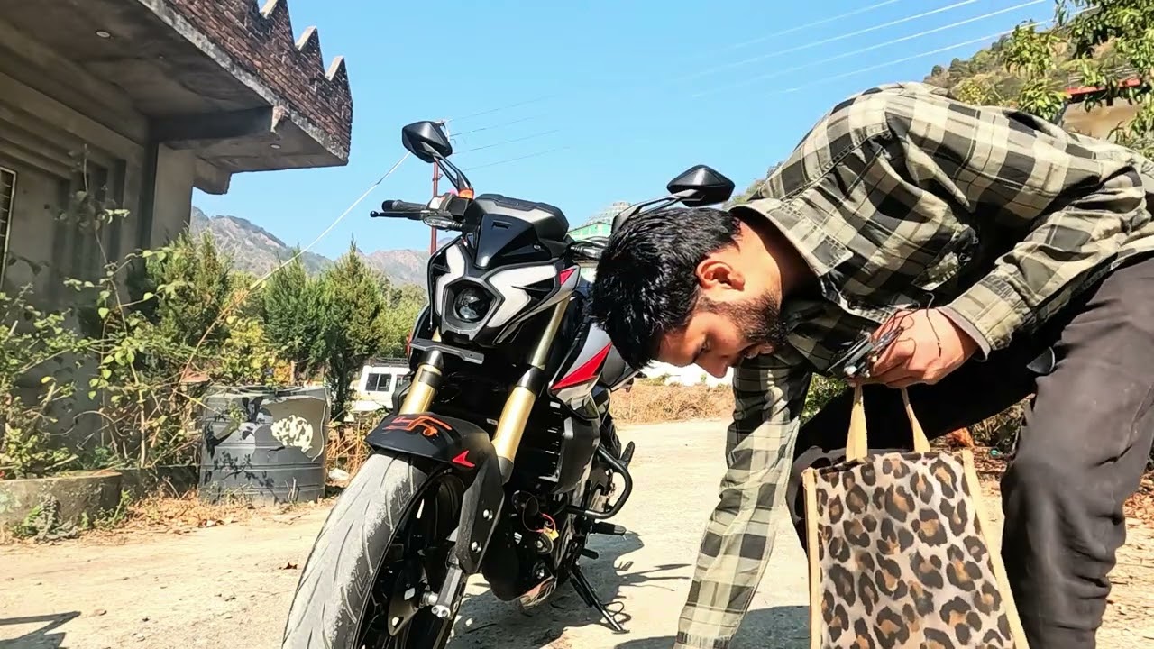 बाइक में लगाया गया हॉर्न || ns400 motovlog || mr bunny biker