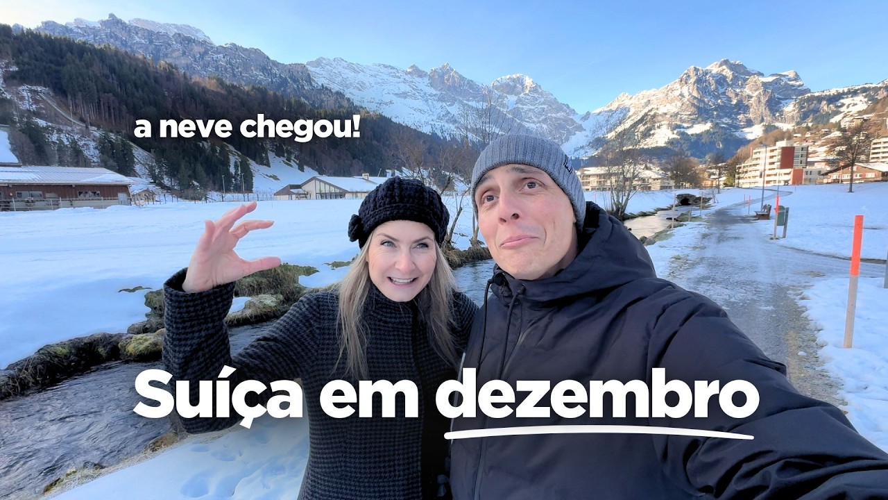 Vale a pena ir pra Suíça em dezembro? Clima, neve, passeios e o que trazer na mala.