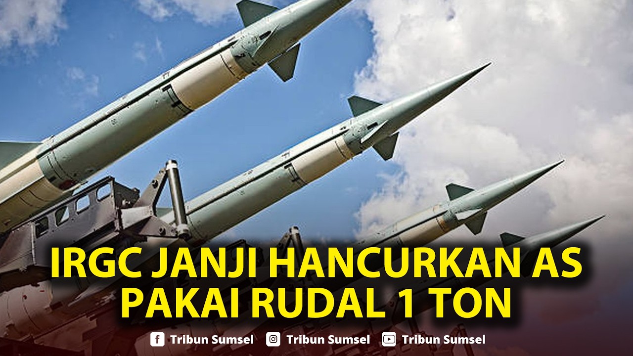 🔴Tak Ada Lagi SERANGAN Kecil! Komandan IRGC Janji Hancurkan AS & Israel Pakai Rudal Hulu Ledak 1 Ton