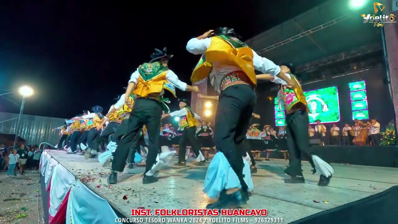 Inst. Folkloristas Huancayo (Tesoro Wanka - Huaylarsh 2024)
