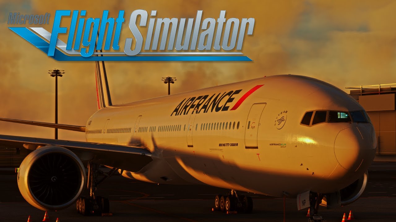 Air France Flight | Changi–Charles-de-Gaulle | 777-300ER | MSFS 2020