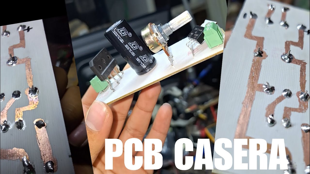 ¿Cómo hacer una placa PCB casera? 