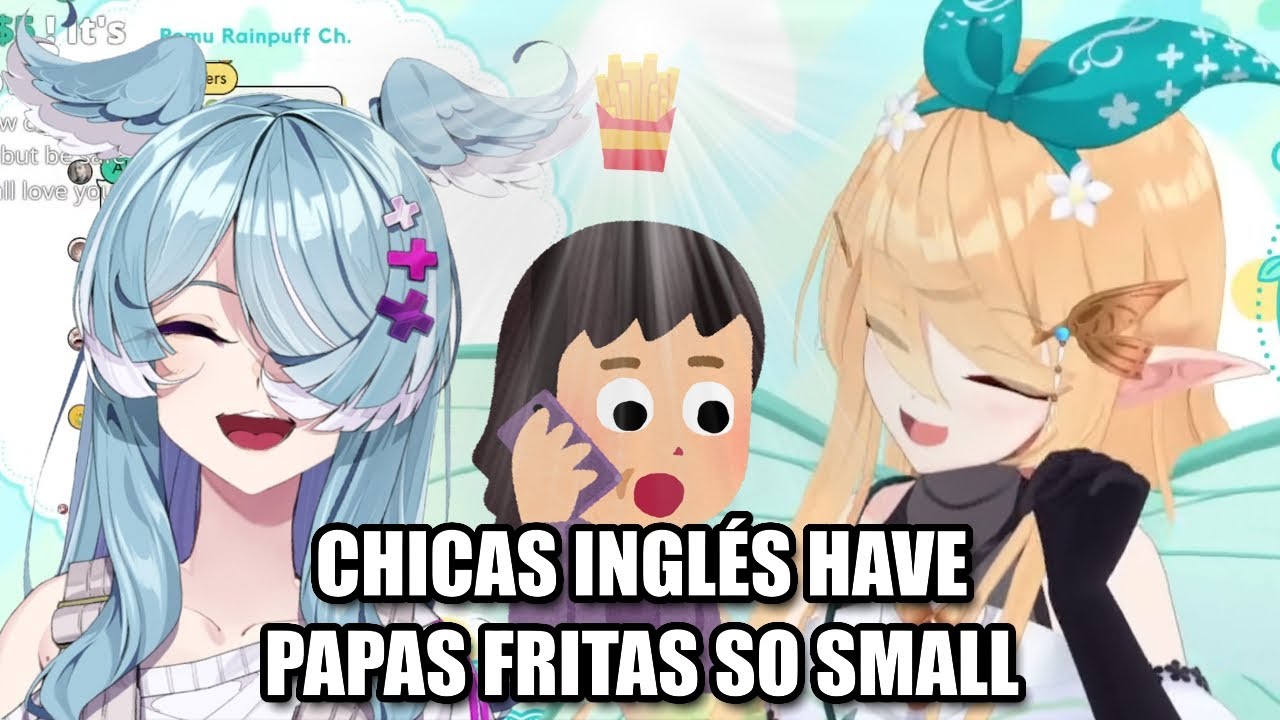 Pomu and Elira's papas fritas so small 【NIJISANJI EN】