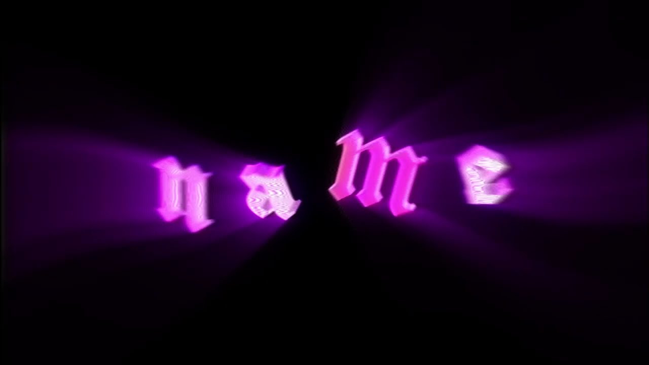 INSANE **3D** IDENT TEMPLATE 💜💗 FREE Template at 75 Likes 🥶