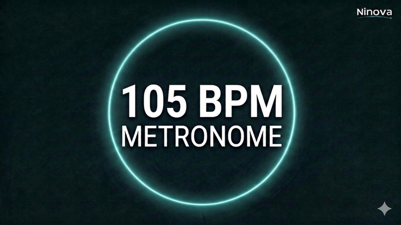 105 BPM Metronome | Ninova Rhythm