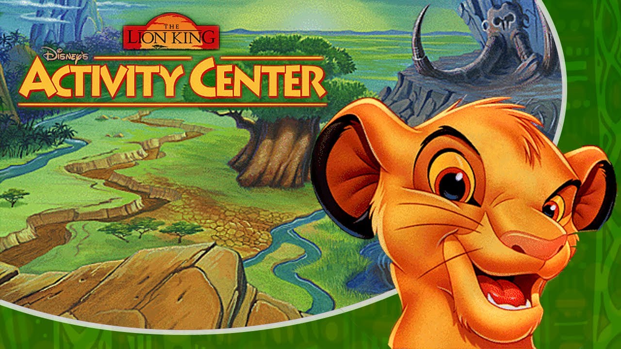 The Lion King: Activity Center - Full game, no commentary, easy, medium, hard, 1995 [ENG]