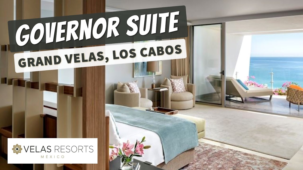 One Bedroom Governor Suite Ocean View | Grand Velas Los Cabos, Mexico | 4K Walkthrough Suite Tour