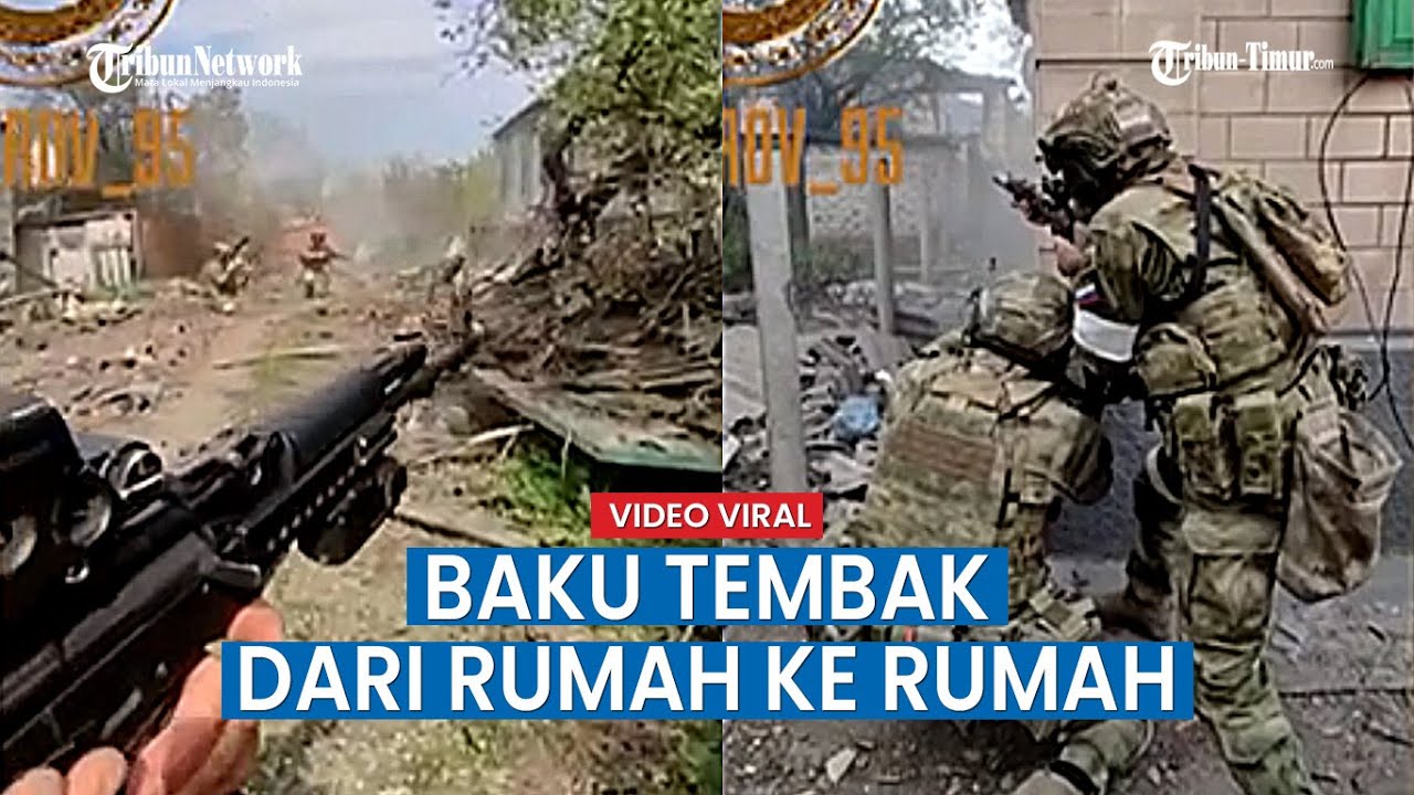 Menegangkan, Pasukan Chechnya Usir Resimen Azov hingga Baku Tembak dari Rumah ke Rumah