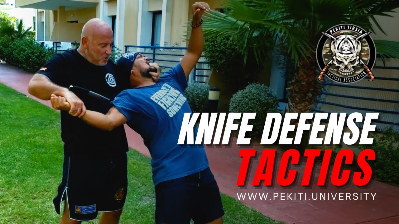 Knife Defense Tactics with French Law Enforcement Professional | Pekiti Tirsia Tactical Association