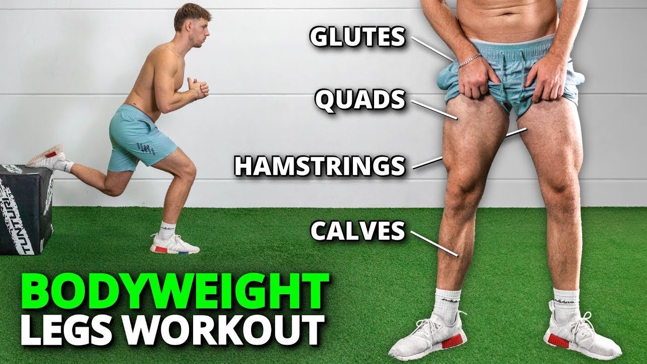 15 Minute Bodyweight Legs Workout for Beginners