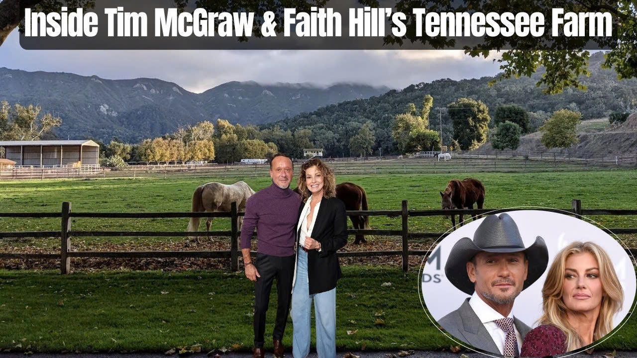 Inside Tim McGraw and Faith Hill’s Tennessee Farm – Love, Music, and Southern Legacy