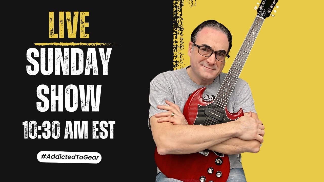 🔴 Addicted To Gear Show LIVE | Guitar Talk, Pedals, Amps & Viewer Q&A