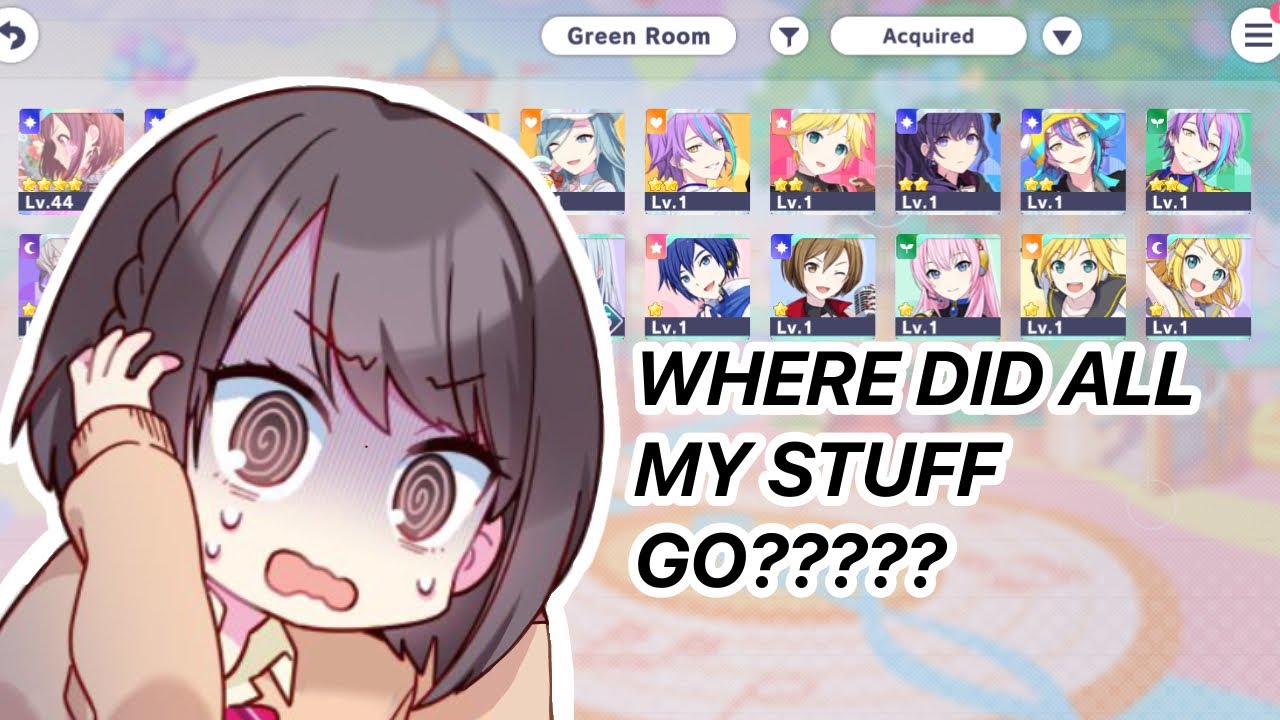 pretending to be a new player in project sekai… except i literally use a new account