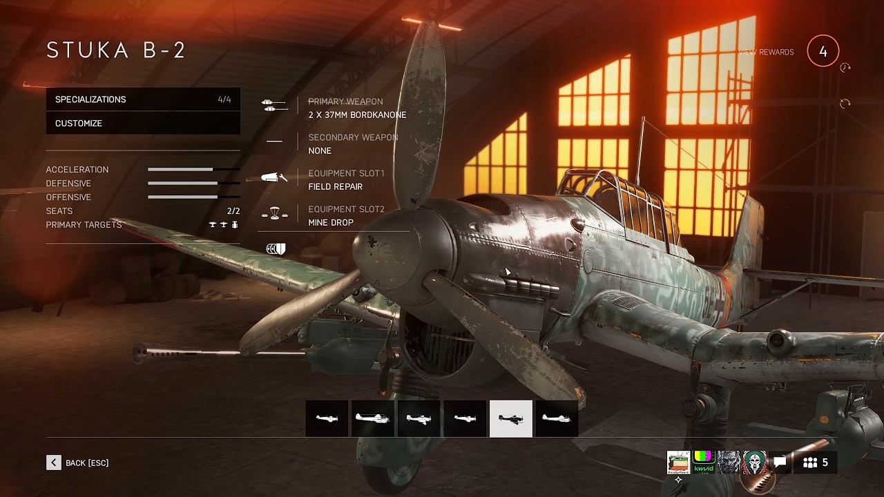 Stuka B-2 Bomber | Alsundan Map | 26-0 | Battlefield V Full Game Play