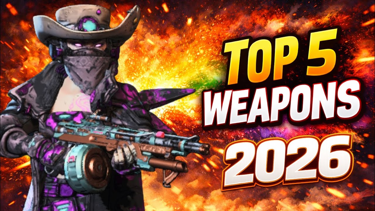 Топ-5 видов оружия в Borderlands 4 (2026)