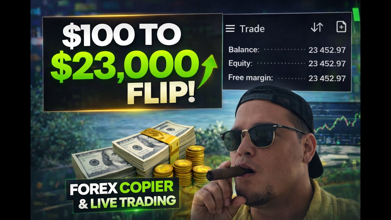 I Turned $100 Into $23,000 | Forex Copy Trading & Live Trading 2026