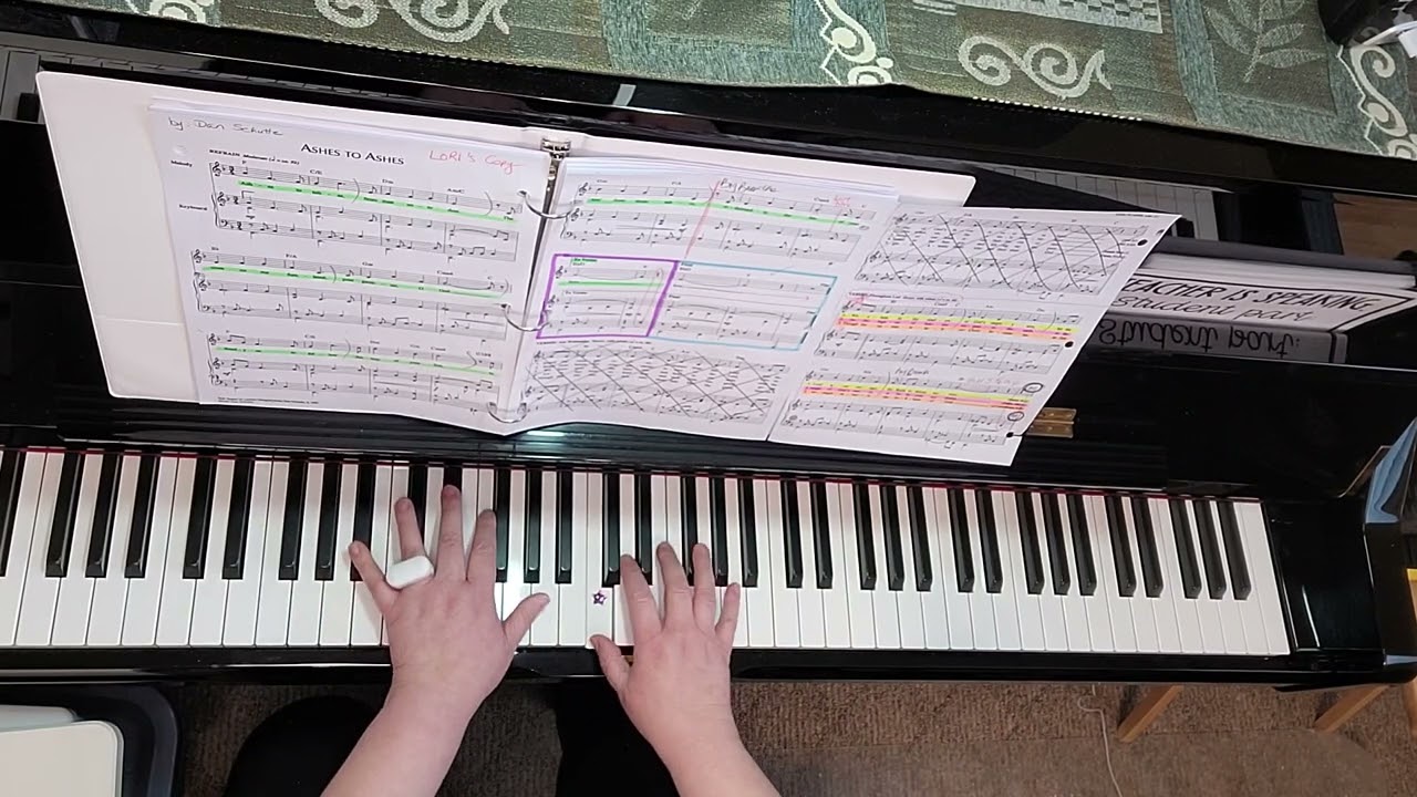 ASHES TO ASHES (Vocal & Piano)